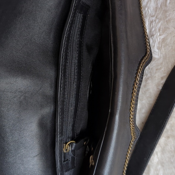 Cole Haan Black Lace G Series Handbag - Picture 5 of 6